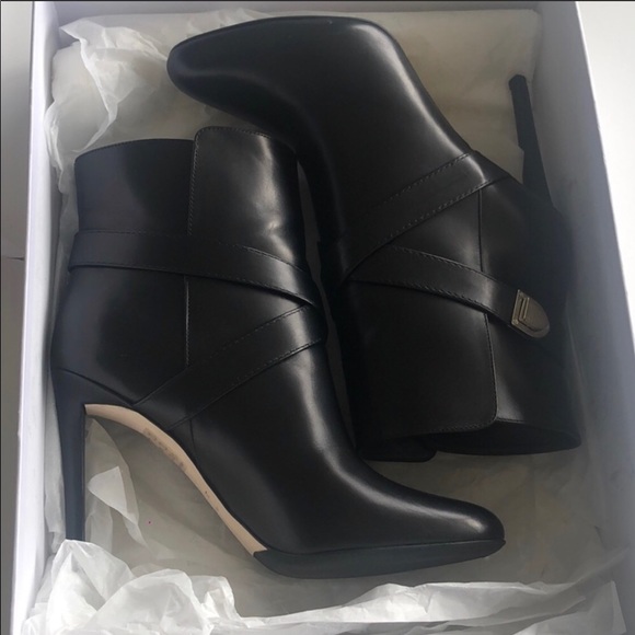 Christian DIOR Black Leather Amazing Boots,9.5 - Picture 2 of 10